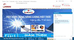 Desktop Screenshot of maynuocnongnangluongmattroi.com.vn
